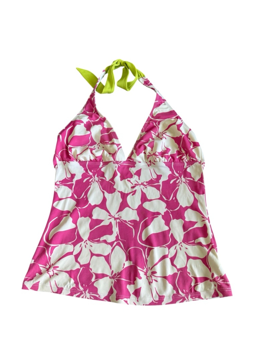 Athleta Floral Halter Tankini Size M/T